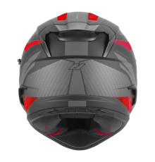 Шолом NOX Full Face з козирком N304S Revo, матовий, червоний/чорний, розмір XL