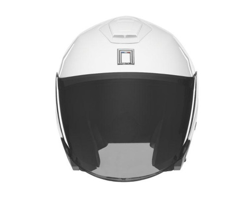 Шолом NOX PREMIUM з відкритим лезом та шпигунським візором, колір білий, розмір S