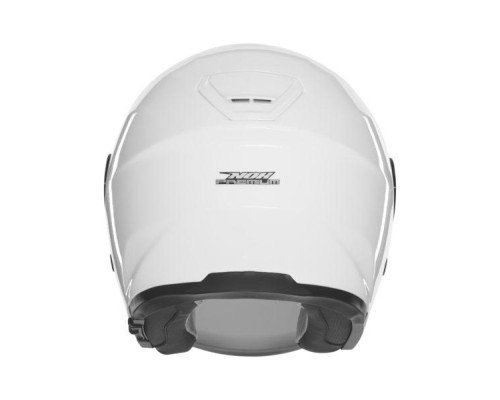 Шолом NOX PREMIUM з відкритим лезом та шпигунським візором, колір білий, розмір S