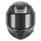 Шолом NOX FLIP-UP з козирком N968, колір змінний, чорний/матовий сріблястий, розмір S