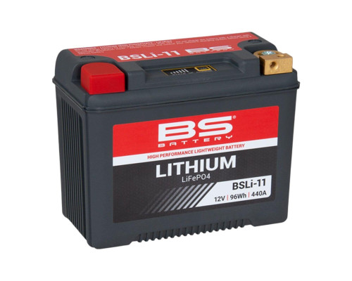 ЛІТІЙ-ІОННИЙ АКУМУЛЯТОР BS 2026/03 З ІНДИКАТОРОМ ЗАРЯДУ LIFEPO4 BSLI-11 (165X86X130) (12.8V, 440A, 96WH, 8AH) (Y60-N30-A) (4)