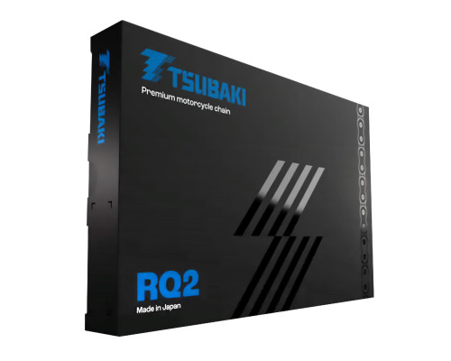 Ланцюг TSUBAKI 520 RQ2 116 PROFESSIONAL ROAD X-RING ЗОЛОТО-ЧОРНИЙ G&B (116 ланок, відкриті ґудзики W у комплекті)