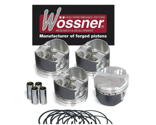 КОМПЛЕКТ ПОРШНІВ WOSSNER ДЛЯ SUZUKI (4T) GSXR 1300 HAYABUSA '99-'07 TURBO 9:1 TALL DECK (81.00 ММ) 4 шт. (НА ЗАМОВЛЕННЯ)