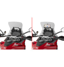 КРОНШТЕЙН GIVI ДЛЯ КРІПЛЕННЯ GPS / СМАРТФОНУ - DUCATI Multistrada V2 / Multistrada V2S (25)