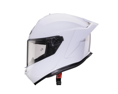 Шолом CABERG FUL LICE ROXTER, однотонний, глянцевий білий, розмір M