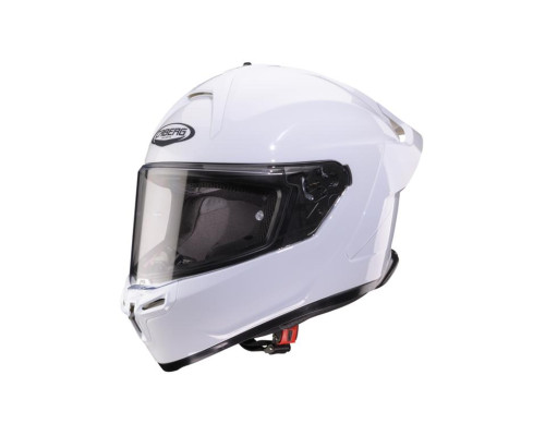 Шолом CABERG FUL LICE ROXTER, однотонний білий, глянцевий, розмір XS