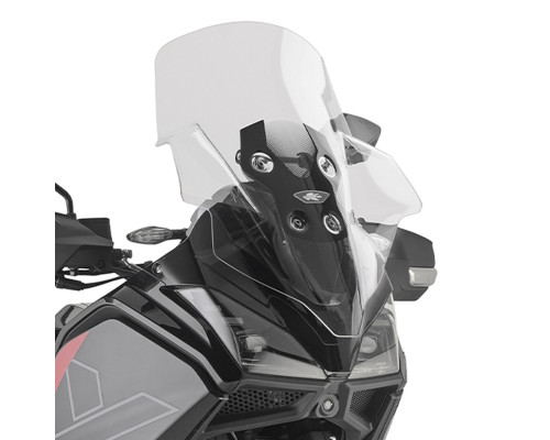 ВІТРОВЕ СКЛО KAPPA 2026/03 MOTO MORINI X-CAPE 700 '25-'26 (54,5 X 46 СМ) ПРОЗОРЕ (НА 4,5 СМ ВИЩЕ ЗА ОРИГІНАЛ)