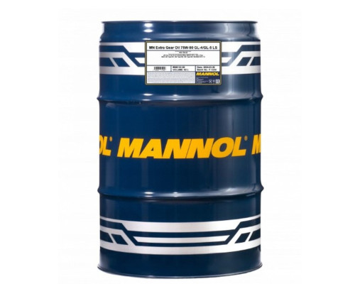 MANNOL EXTRA GETRIEBEOEL 75W90 API GL4/GL5 LS - СИНТЕТИЧНА ТРАНСМІСІЙНА ОЛИВА, КАНІСТРА 60 Л (75W-90)