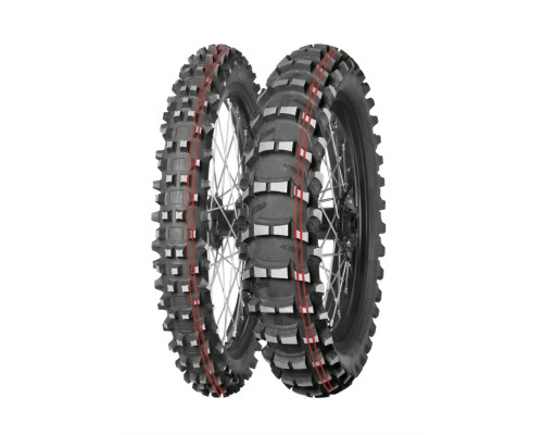 ШИНА MITAS 100/90-19 TERRA FORCE MX-SAND 57M TT (ПОДВІЙНА ЧЕРВОНА СМУГА) ЗАДНЯ (DOT:TDDD) (26633) ЗНЯТО З ПРОДАЖУ - ЗАМІНА: 70001066 DOT 2022 ЗНЯТО З ПРОДАЖУ (ЗАМІНА: 70001066)