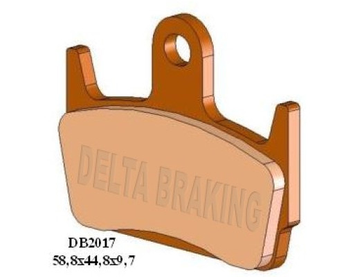 ГАЛЬМІВНІ КОЛОДКИ DELTA BRAKING KH234