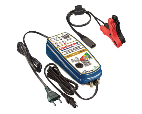 ЗАРЯДНИЙ ПРИСТРІЙ OPTIMATE 2026/04 OPTIMATE 6 SELECT 12V 6A, 3-144AH, AGM / GEL / STD / LITHIUM (LIFEPO4) 12.8V SAE (EL) (12)