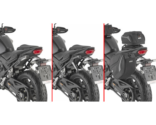 Бічна сумка GIVI STEALTH на раму EASY12 - HONDA CB750 HORNET (25-26)