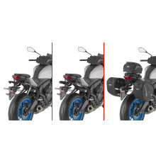 Бічна сумка GIVI STEALTH на раму EASY12 - YAMAHA MT-07 (25-26)