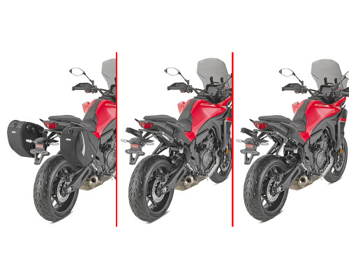 Бічна сумка GIVI STEALTH на раму EASY12 - YAMAHA Tracer 7 (25 > 26)
