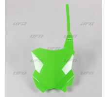 НОМЕРНИЙ ЗНАК UFO ДЛЯ KAWASAKI KXF 250 '17-'26, KXF 450 '16-'26, КОЛІР ФЛУОРОСЛИННИЙ ЗЕЛЕНИЙ - ЗАМІНЮЄ KA04738AFLU