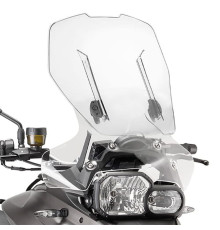 СКЛЯНКА KAPPA BMW F 700 GS '13-'17 З РЕГУЛЬОВАНИМ ПОТОКОМ ПОВІТРЯ, ПРОЗОРА (В 53 СМ X Ш 51 СМ)