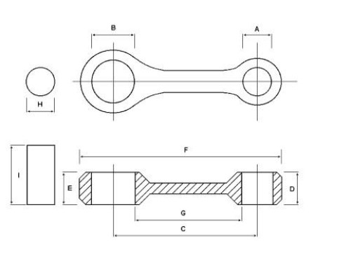 ШАТУН ROYAL RODS (4T) SHERCO SE-F 250 / 300 '12-'20