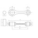 ШАТУН ROYAL RODS (4T) SHERCO SE-F 250 / 300 '12-'20