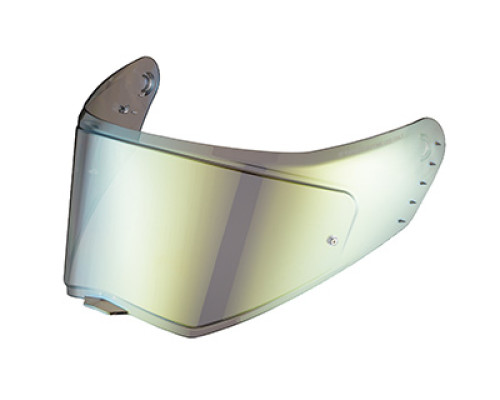 CABERG CZĘŚCI WIZJER (SZYBKA) LUSTRO (MIRROR), ODPORNY NA ZARYSOWANIA Z PINAMI POD PINLOCK DO MODELU DRIFT EVO II KOLOR ZŁOTE LUSTRO (LEKKO CIEMNY) - Z HOMOLOGACJĄ