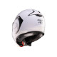 CABERG KASK SZCZĘKOWY FLIP-BACK (SZCZĘKA DO TYŁU) MODEL TRIP SOLID KOLOR BIAŁY POŁYSK ROZMIAR L (PINLOCK W ZESTAWIE)