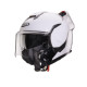 CABERG KASK SZCZĘKOWY FLIP-BACK (SZCZĘKA DO TYŁU) MODEL TRIP SOLID KOLOR BIAŁY POŁYSK ROZMIAR L (PINLOCK W ZESTAWIE)