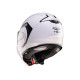 CABERG KASK SZCZĘKOWY FLIP-BACK (SZCZĘKA DO TYŁU) MODEL TRIP SOLID KOLOR BIAŁY POŁYSK ROZMIAR S (PINLOCK W ZESTAWIE)