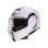 CABERG KASK SZCZĘKOWY FLIP-BACK (SZCZĘKA DO TYŁU) MODEL TRIP SOLID KOLOR BIAŁY POŁYSK ROZMIAR XL (PINLOCK W ZESTAWIE)