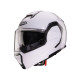 CABERG KASK SZCZĘKOWY FLIP-BACK (SZCZĘKA DO TYŁU) MODEL TRIP SOLID KOLOR BIAŁY POŁYSK ROZMIAR XS (PINLOCK W ZESTAWIE)