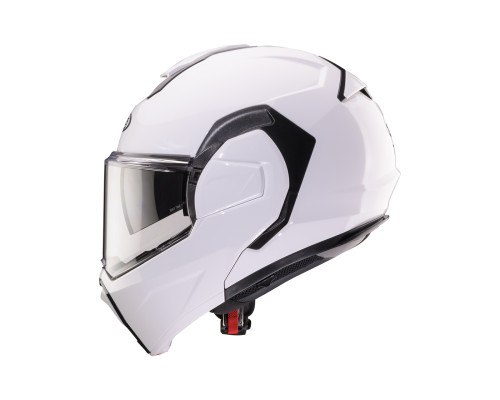 CABERG KASK SZCZĘKOWY FLIP-BACK (SZCZĘKA DO TYŁU) MODEL TRIP SOLID KOLOR BIAŁY POŁYSK ROZMIAR XXL (PINLOCK W ZESTAWIE)