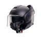 CABERG KASK SZCZĘKOWY FLIP-BACK (SZCZĘKA DO TYŁU) MODEL TRIP SOLID KOLOR CZARNY MAT ROZMIAR L (PINLOCK W ZESTAWIE)