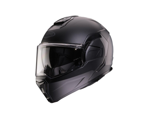 CABERG KASK SZCZĘKOWY FLIP-BACK (SZCZĘKA DO TYŁU) MODEL TRIP SOLID KOLOR CZARNY MAT ROZMIAR L (PINLOCK W ZESTAWIE)