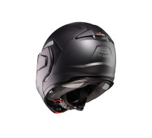 CABERG KASK SZCZĘKOWY FLIP-BACK (SZCZĘKA DO TYŁU) MODEL TRIP SOLID KOLOR CZARNY MAT ROZMIAR M (PINLOCK W ZESTAWIE)