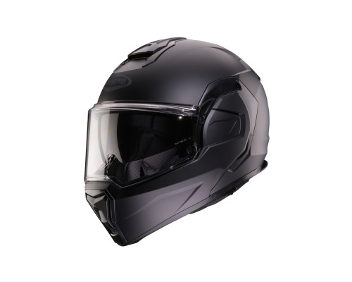 CABERG KASK SZCZĘKOWY FLIP-BACK (SZCZĘKA DO TYŁU) MODEL TRIP SOLID KOLOR CZARNY MAT ROZMIAR M (PINLOCK W ZESTAWIE)