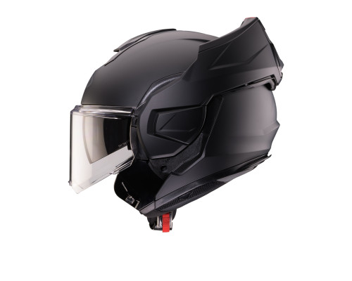 CABERG KASK SZCZĘKOWY FLIP-BACK (SZCZĘKA DO TYŁU) MODEL TRIP SOLID KOLOR CZARNY MAT ROZMIAR M (PINLOCK W ZESTAWIE)
