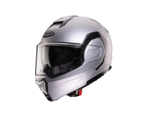 CABERG KASK SZCZĘKOWY FLIP-BACK (SZCZĘKA DO TYŁU) MODEL TRIP SOLID KOLOR SZARY MAT ROZMIAR XS (PINLOCK W ZESTAWIE)