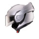 CABERG KASK SZCZĘKOWY FLIP-BACK (SZCZĘKA DO TYŁU) MODEL TRIP SOLID KOLOR SZARY MAT ROZMIAR XS (PINLOCK W ZESTAWIE)