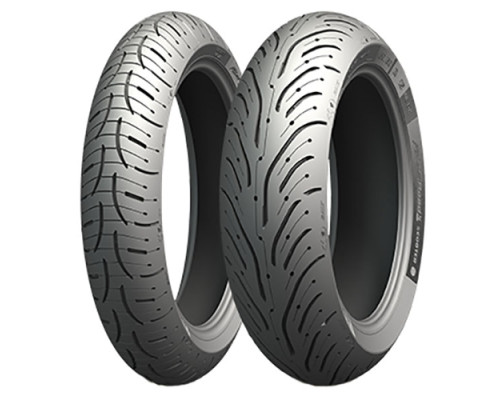 MICHELIN KOMPLET OPON (CAI103565/25) 120/70ZR17 PILOT ROAD 4 (58W) TL M/C PRZÓD DOT 2025 + (CAI866175/26) 190/50ZR17 PILOT ROAD 4 (73W) TL M/C TYŁ DOT 2026 + ZEGAR BAMBUSOWY