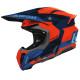 AIROH KASK CROSS / ENDURO / ATV / QUAD TWIST 3 FANCY BLUE ORANGE KOLOR CZARNY/POMARAŃCZOWY/NIEBIESKI ROZMIAR S