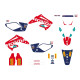 BLACKBIRD KOMPLET NAKLEJEK (OKLEIN) HONDA CR 125R '00-'07, CR 250R '02-'07 REPLICA TEAM HRC 25 HONDA