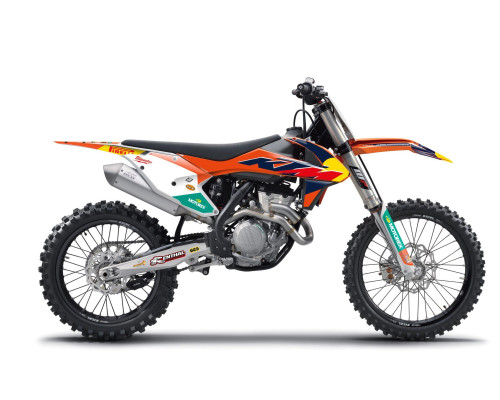 BLACKBIRD KOMPLET NAKLEJEK (OKLEIN) KTM SX/SX-F '16-'18, EXC/EXC-F '17-'19 REPLICA KTM FACTORY MXGP 26
