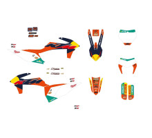 BLACKBIRD KOMPLET NAKLEJEK (OKLEIN) KTM SX/SX-F '19-'22, EXC/EXC-F '20-'23 REPLICA TEAM KTM FACTORY MXGP 26
