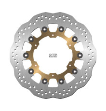 NG TARCZA HAMULCOWA PRZÓD YAMAHA FJR 1300 '03-'19, MT-01 '05-'06, XV V-MAX 1700 '09-'17, YZF-R7 '99-'02 (320X132X5MM) (6X8,25MM) WAVE PŁYWAJĄCA (ZŁOTY ŚRODEK)