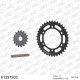 AFAM 2026/04 ZESTAW (KOMPLET) NAPĘDOWY YAMAHA XJR 1300 2008-2014 (21801-17, 12813-38, A530XHR2-G 110L) KOLOR ZŁOTY
