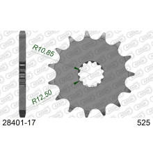 AFAM 2026/04 ZĘBATKA PRZEDNIA 564 17 SUZUKI GSXR 750/1000, DL 1000 (JTF520.17) (ŁAŃC. 525)