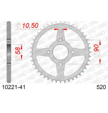 AFAM 2026/04 ZĘBATKA TYLNA 279 41 HONDA VT 125C '99-'07 (JTR273.41) (ŁAŃC. 520)