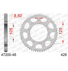 AFAM 2026/04 ZĘBATKA TYLNA 4413 48 YAMAHA XT 125X/SM '05-'09 (JTR1134.48) (ŁAŃC. 428)