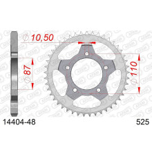 AFAM 2026/04 ZĘBATKA TYLNA 828 48 SUZUKI GSF 650 BANDIT 07-15, GSX 650 F 08-15 (JTR807.48) (ŁAŃC. 525)