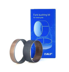 SKF TULEJKI (PANEWKI) ПЕРЕДНЬОЇ ПІДВІСКИ ЗОВНІШНЯ I ВНУТРІШНЯ (OUTSIDE + INSIDE FORK BUSHING) KYB (KAYABA) 43 - КОМПЛЕКТ NA ОДНУ ПЕРО