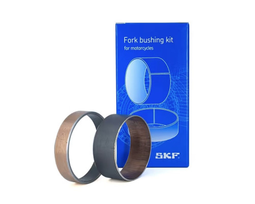 SKF TULEJKI (PANEWKI) PRZEDNIEGO ZAWIESZENIA ZEWNĘTRZNA I WEWNĘTRZNA (OUTSIDE + INSIDE FORK BUSHING) MARZOCCHI WP (WHITE POWER) 35 - KOMPLET NA JEDNĄ LAGĘ