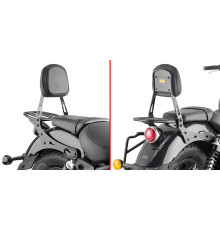 СПИНКА ПАСАЖИРСЬКОГО СИДІННЯ KAPPA З БАГАЖНИМ ВІДДІЛЕННЯМ ROYAL ENFIELD Super Meteor 650 (23-26)